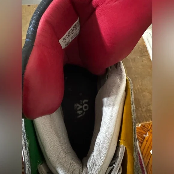 Adidas x Jeremy Scott Totem Pole Wings Sneakers Size 10 US Rare JS Tribal - Picture 9 of 13